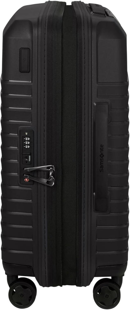 Samsonite Intuo Expandable Spinner Suitcase, Black (Black), Hand Luggage