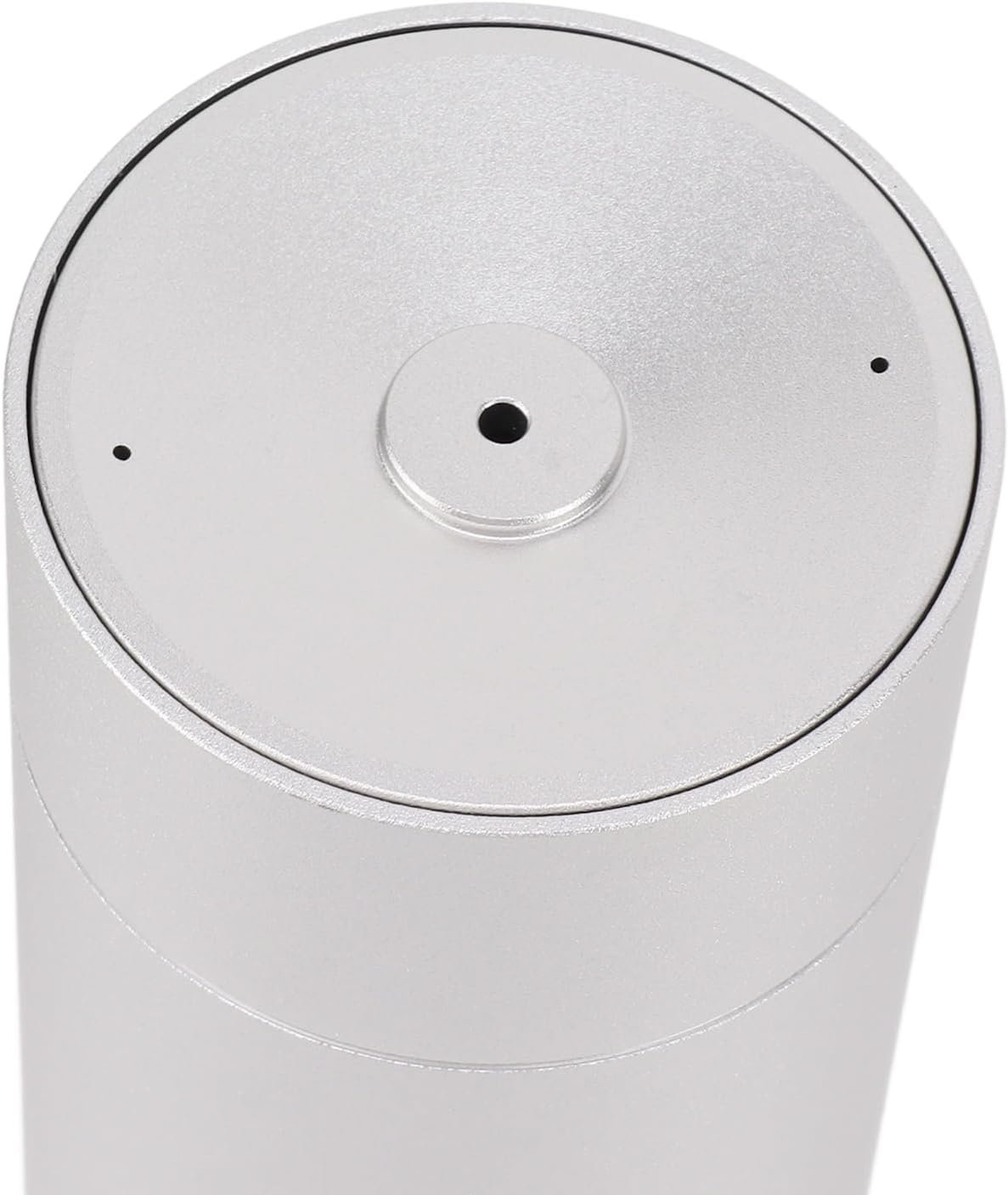 Scent Air Machine, Large Coverage Area Silver Cylindrical Shape Essential Oil Diffuser with Remote Control for Home (US Plug)