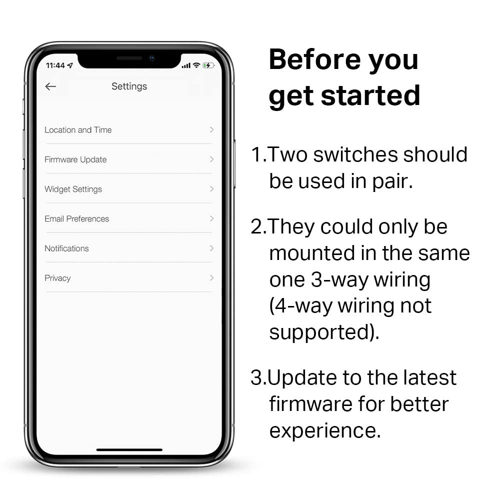 Kasa Smart 3 Way Dimmer Switch KIT, Dimmable Light Switch Compatible with Alexa, Google Assistant and SmartThings, Neutral Wire Needed, 2.4GHz, ETL Certified, No Hub Required, White (KS230 KIT v2)