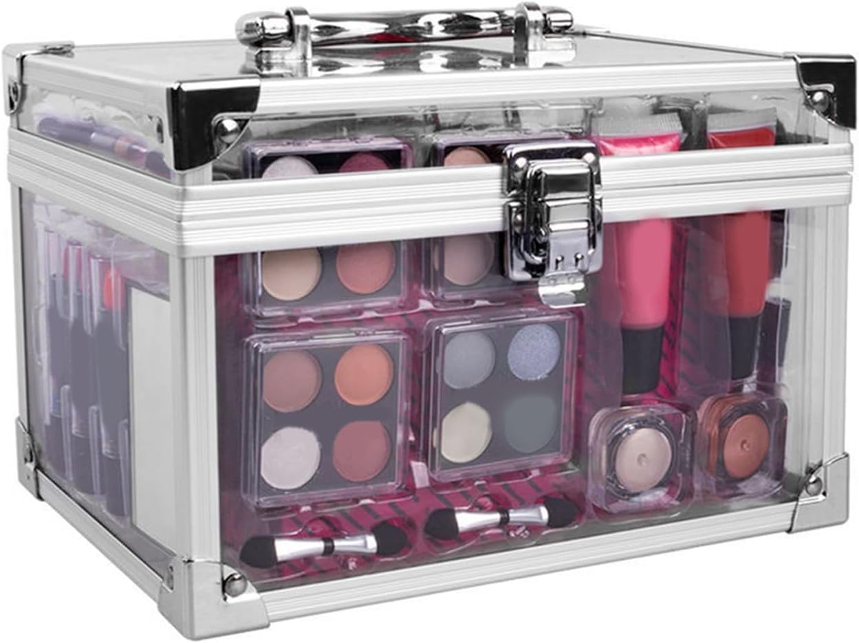 Beginner Makeup Kit for Adults, Complete Makeup Kit for Women, Professional Beauty Tools with Cosmetic Bags, Face Makeup Accessories for Beginners and Everyday Use