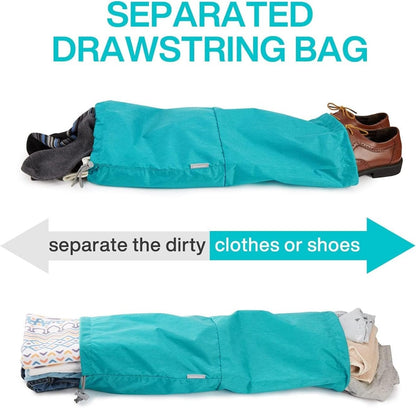 BAGSMART 6 Set Compression Packing Cubes, Lightweight Vacation Travel Essentials for Women, Travel Accessories for Suitcase Organizer Bags Set, Durable Luggage Organizer Bags