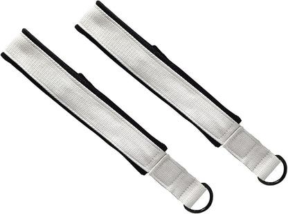 STARTIST 2Pcs D Rings Straps Handle,Pilates Double Loop Straps Pilates Accessories,Exercise Yoga Straps for Home Gym Adults Reformer