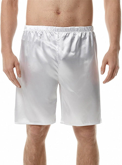 Star Boy Uomo Estate Fitness Sport Tempo Libero Tinta Unita Nero Singolo Strato Pantaloncini per Uomo Tech Mens Pantaloni, bianco, L