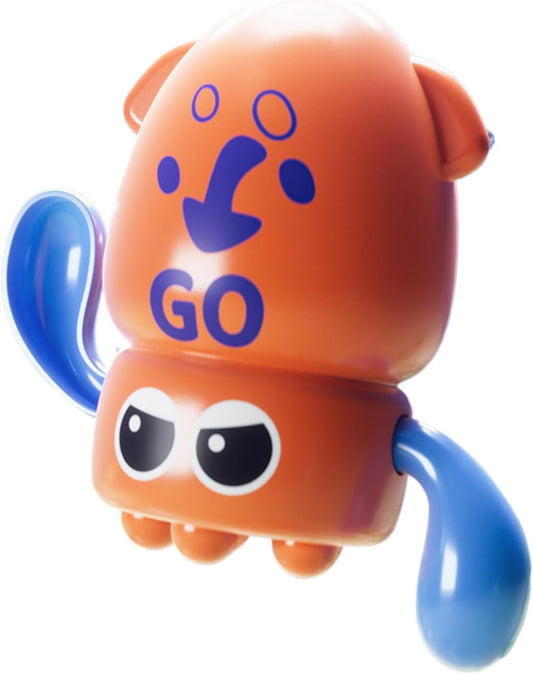 Under The Sea Bath Toys, Wind Up Animal Set, Educational Octopus Toy, Motor Skills Development, Floating Water Fun for Babies, Kids, Indoor Family Bonding for Water Time Play 3.35x1.77x3.54in