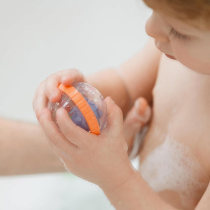 Nuby Floating Bubbly Buds Baby Bath Toy - Sensory Play | Easy to Hold | Easy Clean