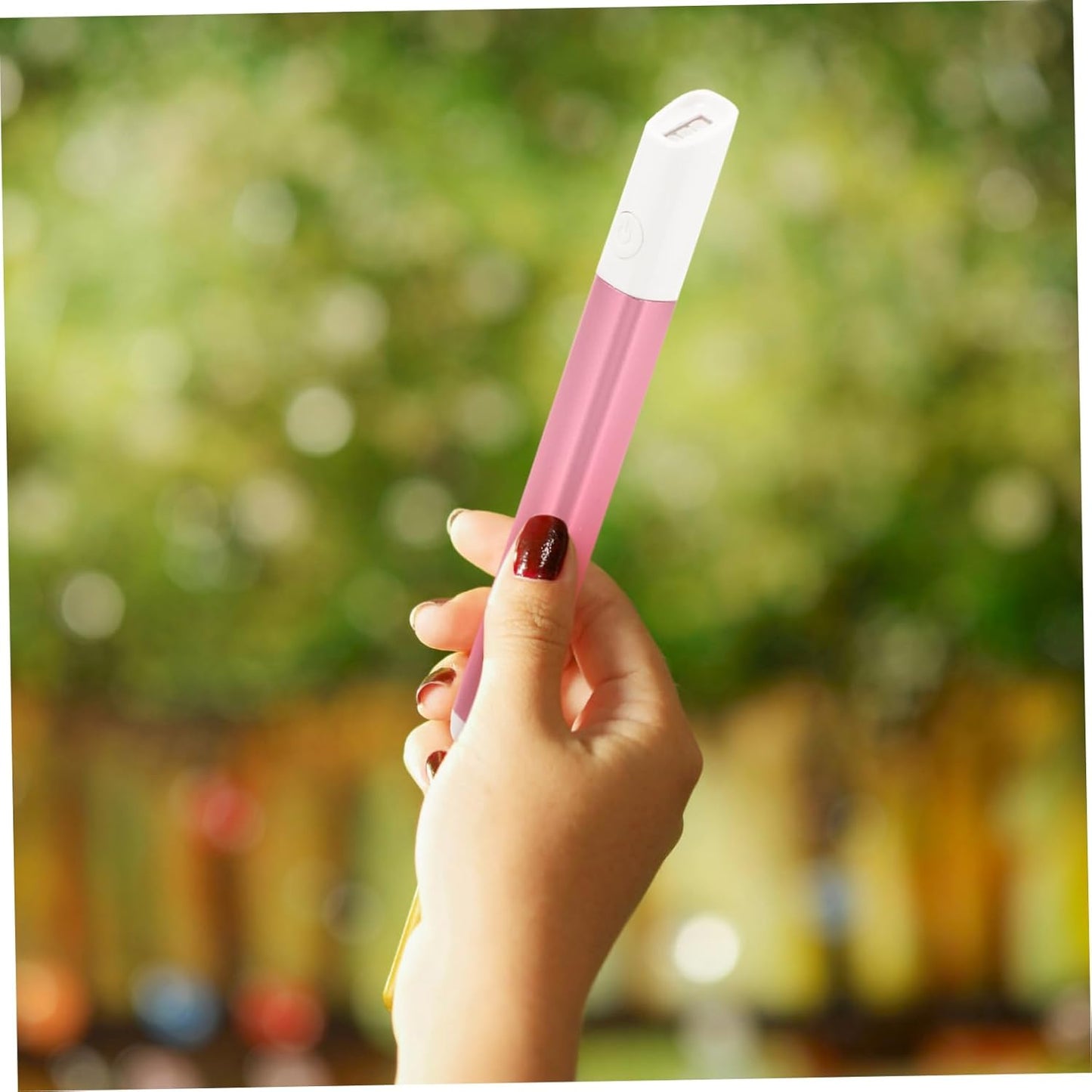 HAPINARY LED Face Care Pen Red Blue for Facial Skin Care Therapy Device for Skincare