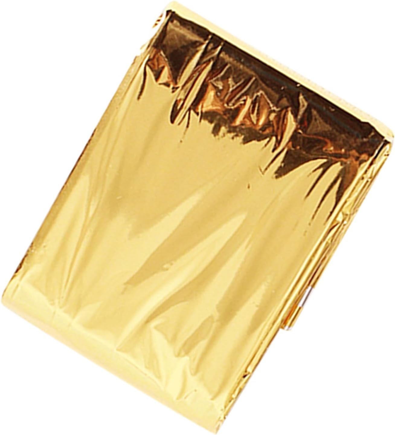 Emergency Blanket Survival Blanket Thermal Reflective Camping Blanket for Outdoor Emergency Rescue (gold-5pcs)