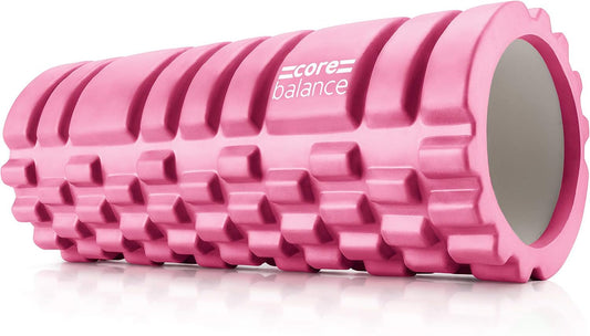 Core Balance Foam Roller - Foam Roller for Deep Muscle Tissue Massage, Trigger Point Massager, Muscle Self-Massage. Ideal for Physiotherapy Gym Yoga Pilates