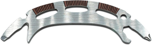 Star Trek Klingon Bat'leth 6-in-1 Multitool Kit | Includes Screwdriver, Wrench, Bottle Opener, Cord Cutter, Hand Tools | Pocket-Sized Portable Survival Camping Tool
