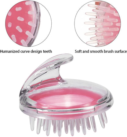 Scalp Massager, Hair Massager, Hair Care Shampoo Scalp Massager Shower Hair Brush Wash Massage Comb Beauty Tool()