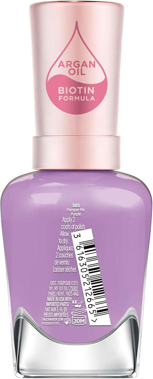 Sally Hansen Color Therapy Nail Polish 385 Pamper Me Purple 15ml