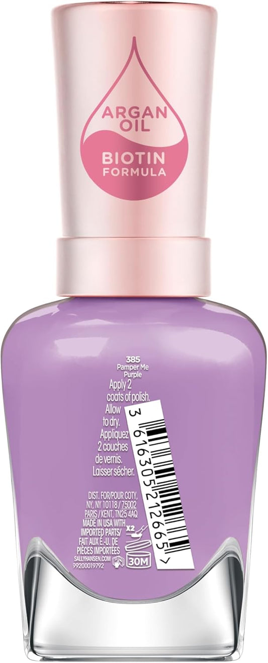 Sally Hansen Color Therapy Nail Polish 385 Pamper Me Purple 15ml