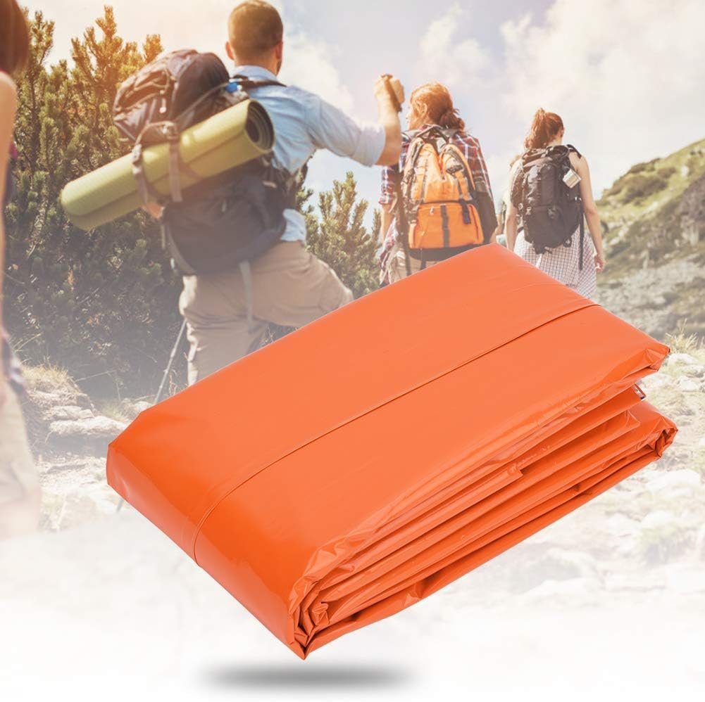Gigicial Emergency Sleeping Bag, Lightweight Survival Sleeping Bags Waterproof Thermal Emergency Blanket, Emergency Survival Sleeping Bag for Hiking Camping Outdoor Adventure