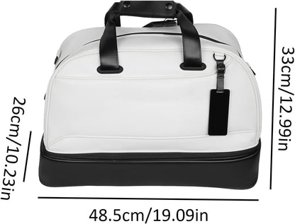 Sports Gym Bag | Waterproof Sports Duffel Bags | Mens Sports Gym Bag | Large Capacity Sports Clothes Bag with Multiple Compartments, Ideal for Gym, Workout and Athletic Gear, white, Please refer to