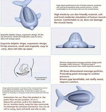 ZBDZSW Versatile Allenatore del Pavimento pelvico in Silicone - PC rafforzamento Muscolare per Uomini e Donne, Recupero Post-Partum tonificazione della Parte Interna della Coscia