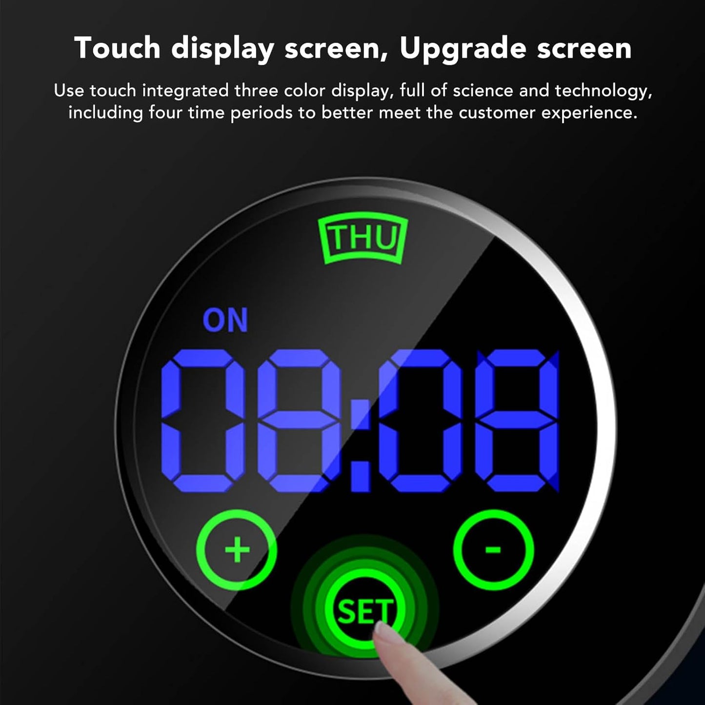 Smart Scent Air Machine, Automatic Humidifier Timing Function Touch Control 150㎡ Commercial Essential Oil Diffuser for Home Apartment Office Hotel Spa (US Plug)