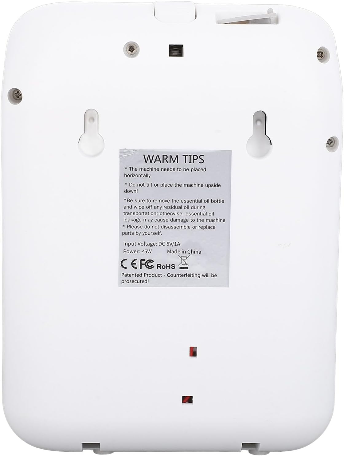 Scent Diffuser Machine for Home & Commercial Use, Aromatherapy Diffuser, Hotel Collection Diffuser Machine, Aromatherapy Diffuser Up to 2152 SQSF for Large Room, White