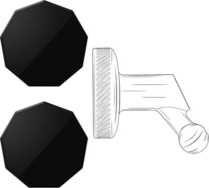 2 Pack Adhesive Replacement Magnet Piece for Garmin Low-Profile Magnetic Mount,Only Windshield Sticky No Mount,for Garmin Dash Cam Mount 45/46/47/55/56/57/65W/66W/67W/Tandem/Speak Plus
