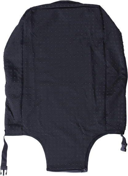LEAFOREST Spandex Elastic Water Resistant Protective Travel Suitcase Cover Fits 19-32 Inch, Black, M, Dress Up