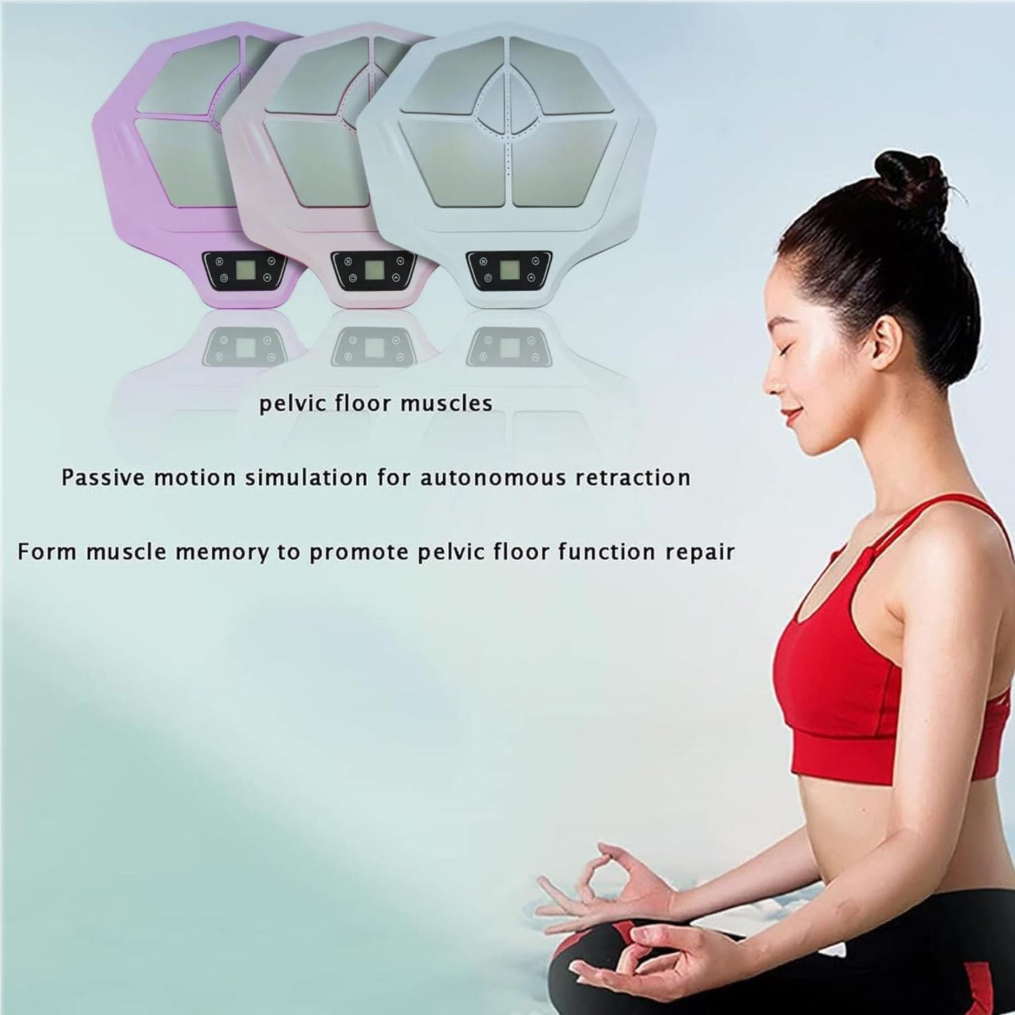 GTANND Strumento per la Riparazione dei Muscoli del Pavimento pelvico,attrezzo per Esercizi per i Muscoli del Pavimento pelvico e della Parte Interna della Coscia,C