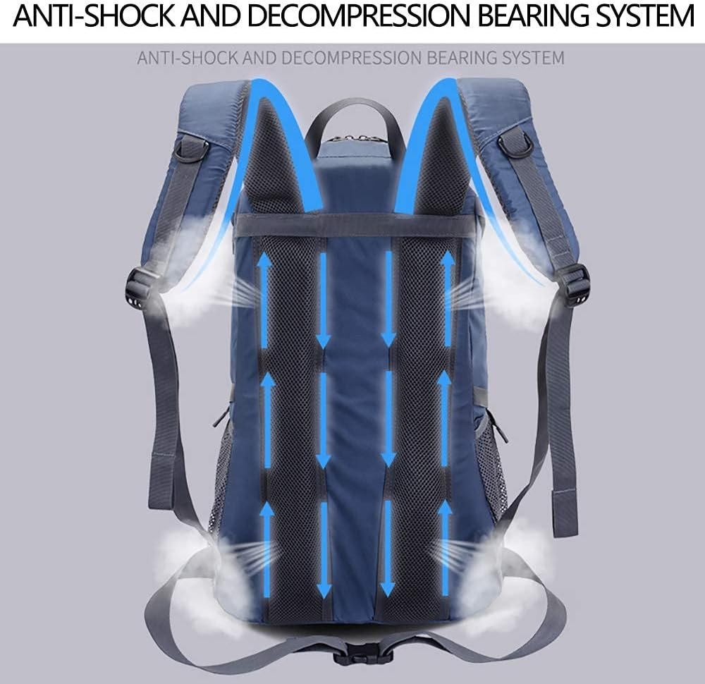 Bseash 40L Lightweight Waterproof Hiking Climbing Backpack,Outdoor Sport Travel Bag Daypack for Cycling Skiing