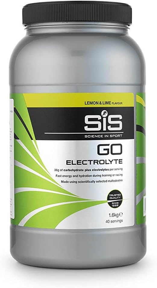 Science in Sport GO Electrolyte Energy Drink Powder, Lemon and Lime, 1.6 kg