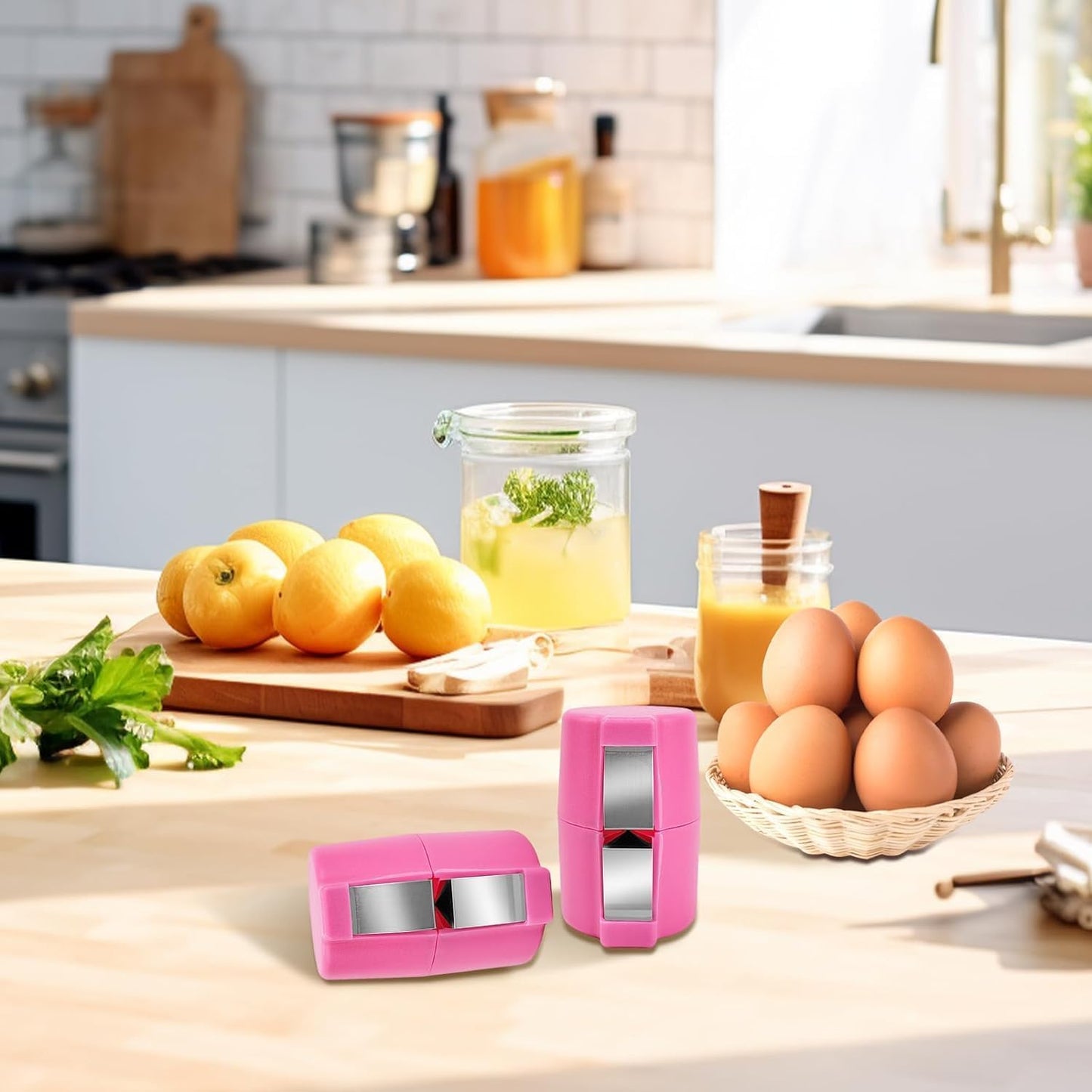 3 PCS Egg Shell Opener, Egg Cracker Tool Egg Peeler Egg Separator for Cooking Camping Kitchen Gadgets