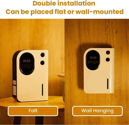 Intelligent Timed Bluetooth Diffuser, Cold Mist Humidifier, Aromatherapy Machine, Air Freshener, Bluetooth Control Can Be Timed, Covering 300-400㎡, Suitable for Home, Yoga, Office, SPA, Bedroom