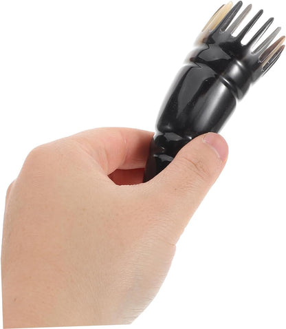 OATIPHO Natural Ox Horn Comb Gentle Scalp Massager Tool for Hair Massage Horn Brush for Healthy Scalp and Smooth Hair Design