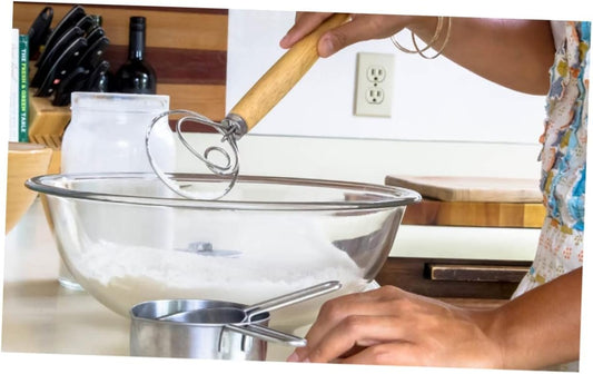 DECHOUS 2 Pz impastatrice per impasto cucine etamina cucina miscelatore kitchen gadgets sbattitore mixer impastatrici strumento da cucina utensili manuali per alimenti Di legno
