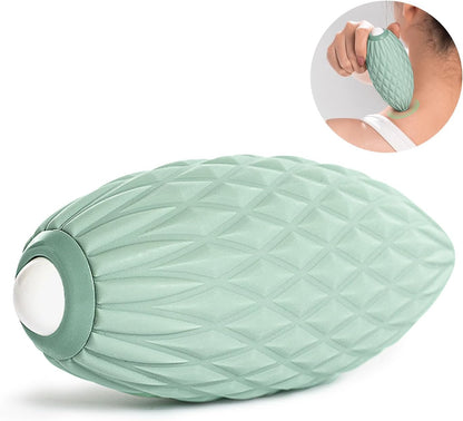 HCE Olivary Muscle Massage Ball With Roller, Mobility Ball for Exercise & Recovery, Therapy Ball for Trigger Point Massage, Myofascial Release