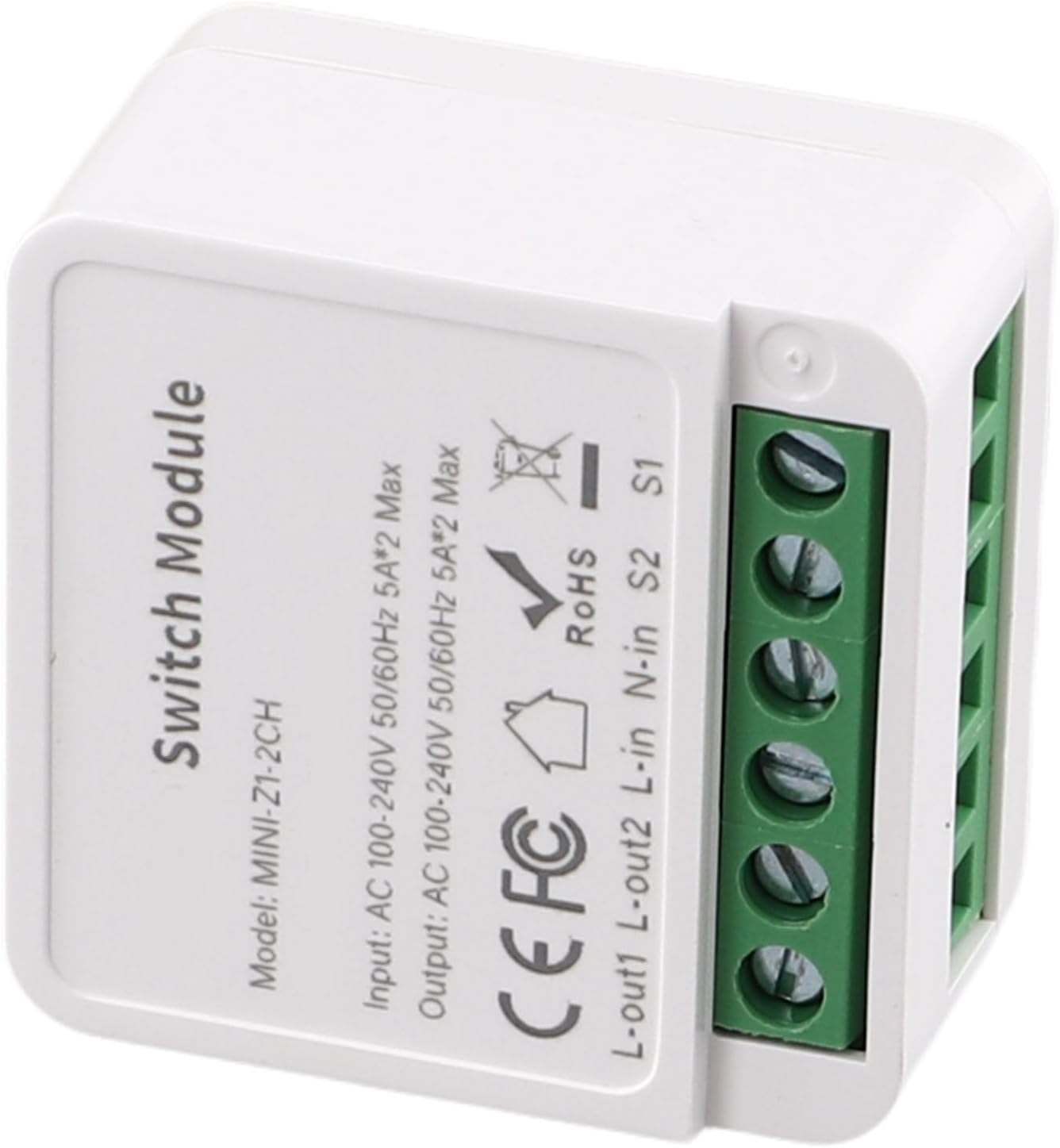 TransFor Form Your Home Lighting For Tuya Miniature For Smart Switch Module Fornisce accesso remoto tramite app e integrazione con assistenti vocali popolari (interruttori bidirezionali)