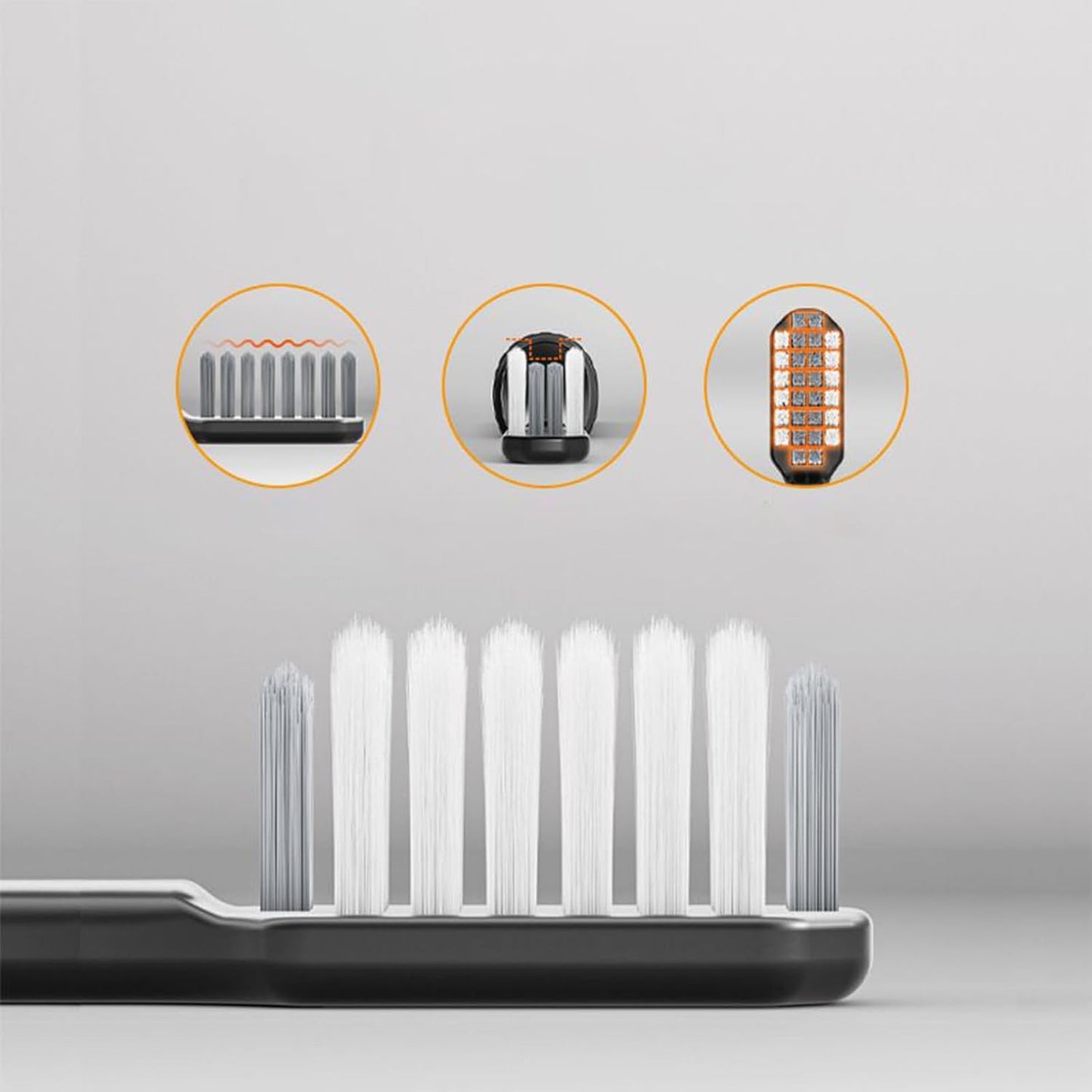 Portable Toothbrush, Foldable Travel Brush, Hygienic Soft Bristles, 0.79x0.79x6.77in, Compact Folding Design, Ideal for Adults, Kids, Sensitive Gums, Braces Care, Hotel, Bathroom