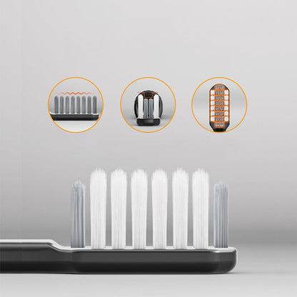 Portable Toothbrush, Foldable Travel Brush, Hygienic Soft Bristles, 0.79x0.79x6.77in, Compact Folding Design, Ideal for Adults, Kids, Sensitive Gums, Braces Care, Hotel, Bathroom
