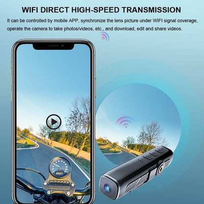 XRC TECH Camcorder 4K Head Mounted Action Camera Wearable Video Camera Anti-Shake Recorder WiFi Hands-Off Camera IP65 Waterproof Webcam