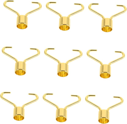 ORFOFE 10pcs Replacement Handles for Facial Massager Ergonomic Skincare Tool for Neck Wrinkle Therapy User
