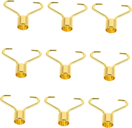 ORFOFE 10pcs Replacement Handles for Facial Massager Ergonomic Skincare Tool for Neck Wrinkle Therapy User