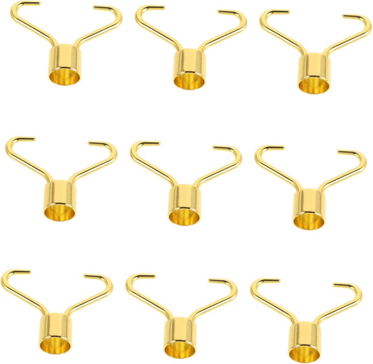 ORFOFE 10pcs Replacement Handles for Facial Massager Ergonomic Skincare Tool for Neck Wrinkle Therapy User