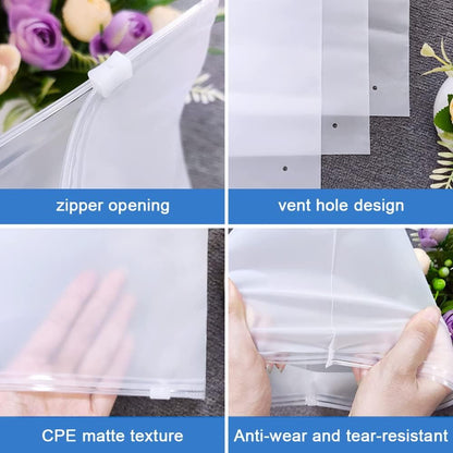 Dantolo 30 Pieces Travel Clothes Bags, Clothes Bags, Bags for Garments, Resealable Bags, Travel Useful Accessories