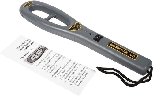 Metal Detector Underwater Portable High Sensitivity Portable High Sensitivity Hunter Finder Security Use on Dry Concrete