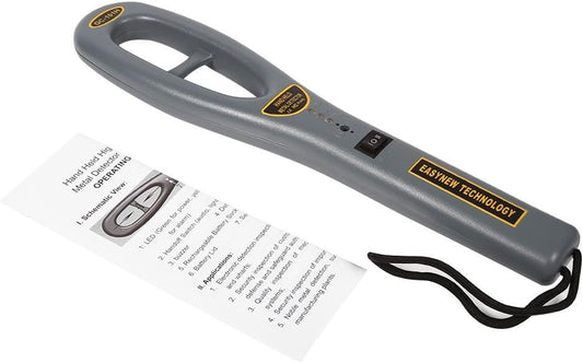 Metal Detector Underwater Portable High Sensitivity Portable High Sensitivity Hunter Finder Security Use on Dry Concrete