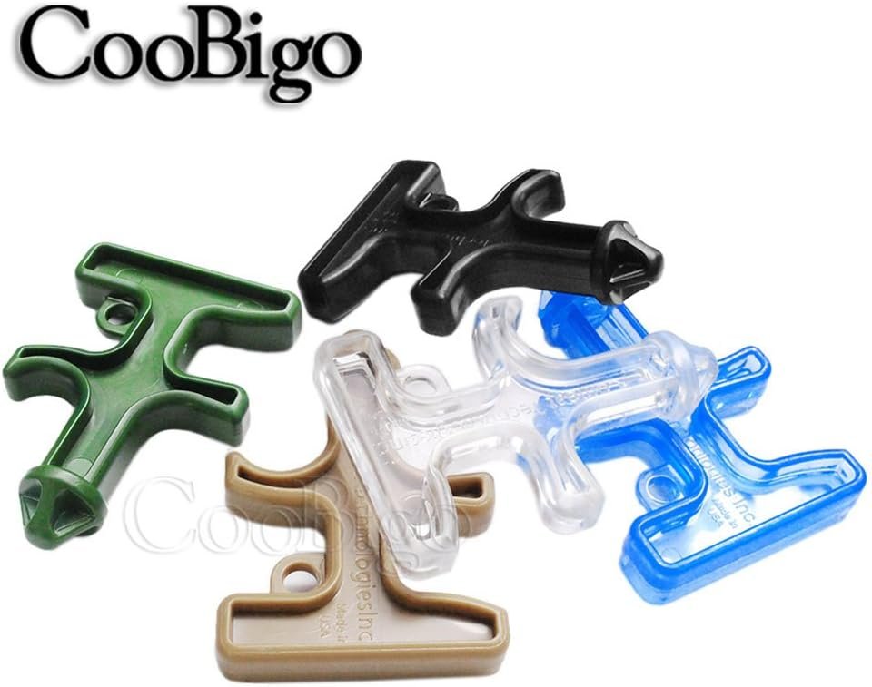 5 Pack Mixed Colors Portable Self Defense Stinger Duron Steel Drill POM Protect Combat Tool Key Chain Outdoor Camping Survival Tactical Kits, Mixed Colors, Medium