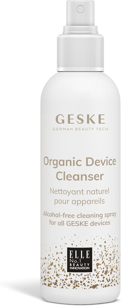 GESKE Organic Device Cleanser | Alcohol Free Cleaning Spray | For All GESKE Devices | Vegan | Non-Corrosive | Fragrance and Colouring Free