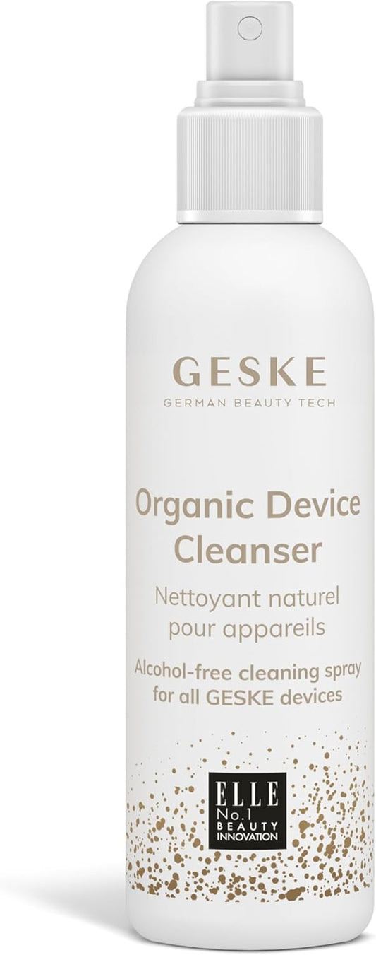 GESKE Organic Device Cleanser | Alcohol Free Cleaning Spray | For All GESKE Devices | Vegan | Non-Corrosive | Fragrance and Colouring Free