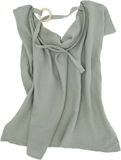 Nursing Cover for Baby Breastfeeding, Breathable Cotton Breastfeeding Cover, Soft Comfortable Privacy Nursing Covers, Lightweight Breast Feeding Cover, Multipurpose Nursing Apron for Mom