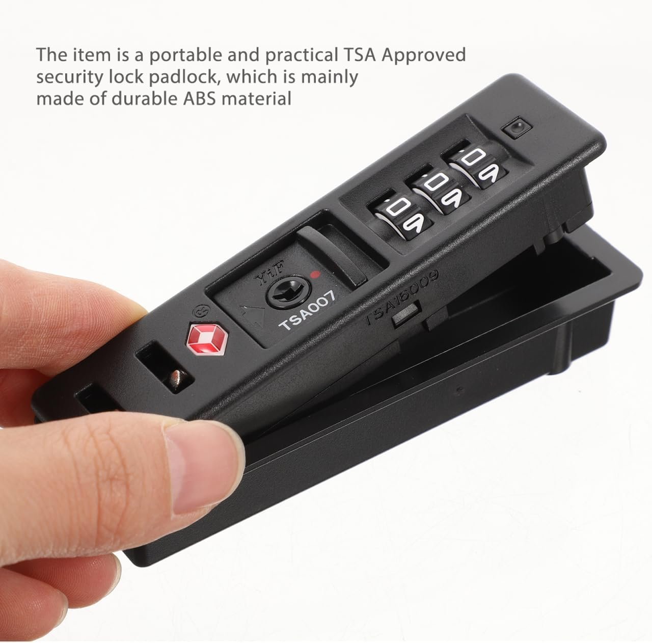 Mipcase Luggage Locks TSA Approved: Safety Suitcase Zipper Combination Lock for Baggage Outdoor Travel