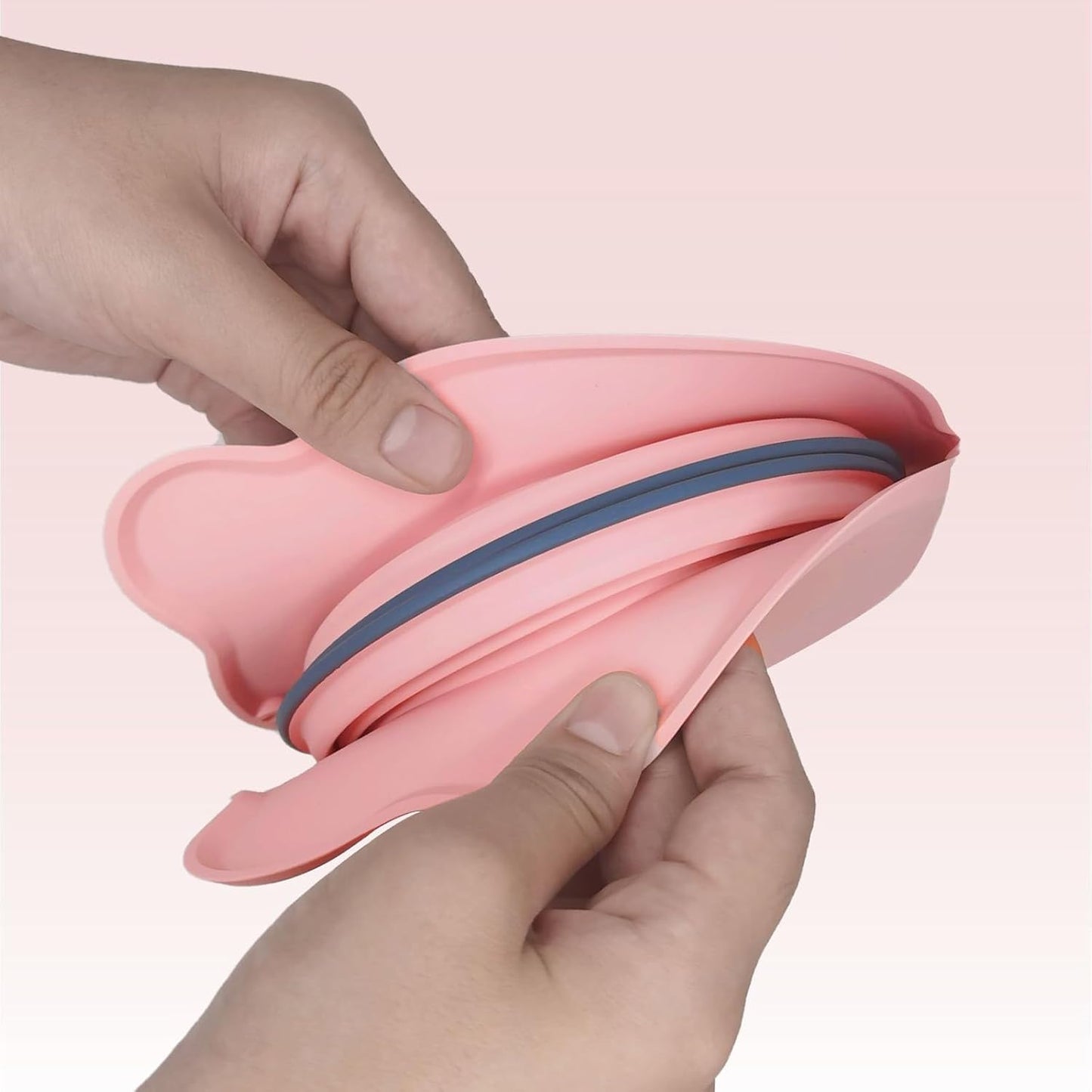 Ciotola anti-soffocamento per animali domestici Piatto per alimenti per cani Ciotola pieghevole in silicone per animali domestici per cibo secco Ciotola per acqua Alimentazione Forniture per