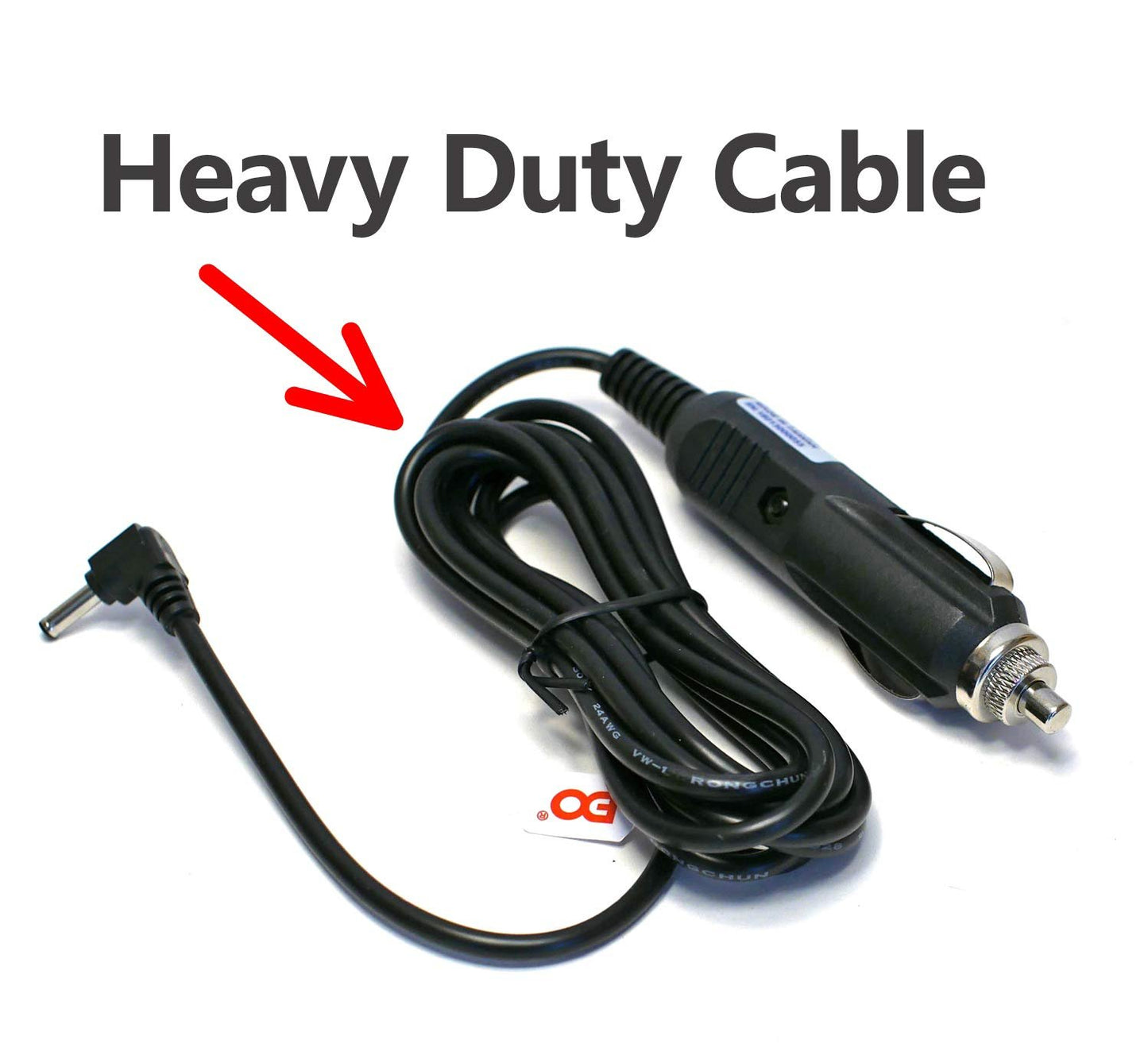 EDO Tech 12V Car Power Cord for Whistler Radar Laser Detector