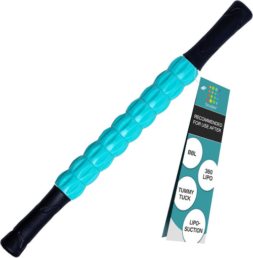 Liposuction Massager Roller for Lymphatic Massage and Drainage I Post Surgery Recovery After 360 Lipo, Tummy Tuck, BBL I Works with lipofoam, Foam Pads, Compression Garment, Pillow, Faja by Bruizex