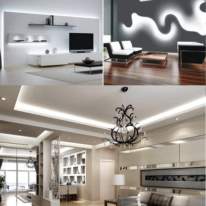 YSRSAI ZigBee COB LED Strip Smart Dimmable Kit for Working with ZigBee 3.0 HuB Bridge, Tuya, Z2MQTT, Echo Plus for APP/Alexa Voice Control Light Strips Ambiance Lighting... (Cool White